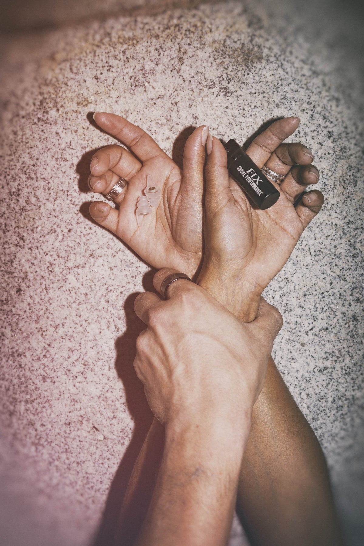 JUST US – Conversation Filters – 2 Plugs + Keychain Case