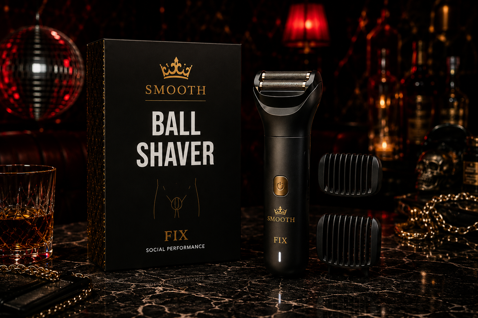 SMOOTH  - electric ball shaver