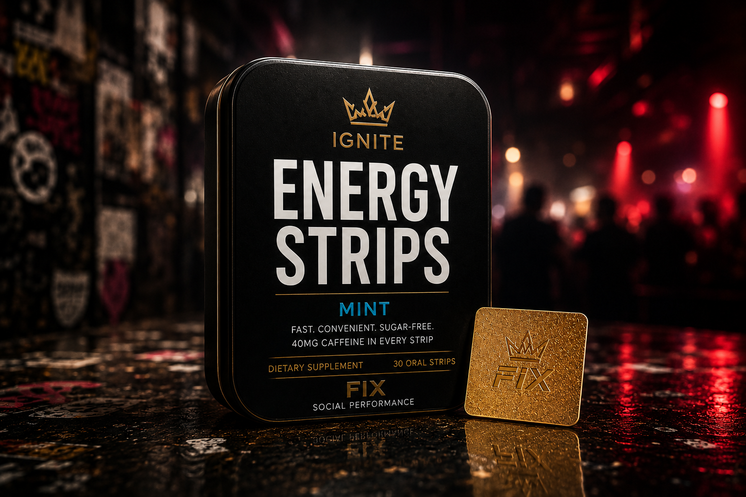 IGNITE - energy strips - 30 pack