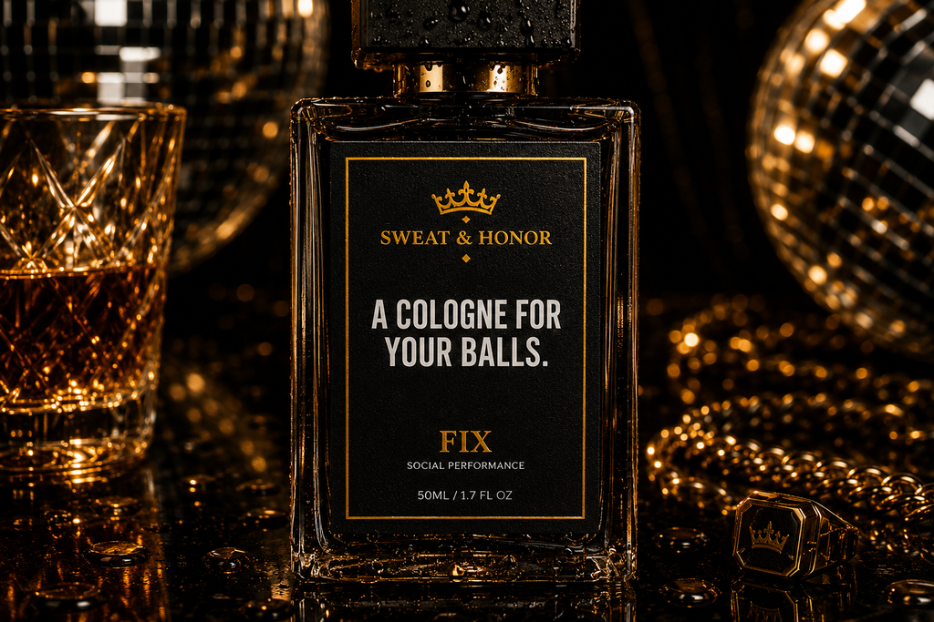 SWEAT & HONOR - ball cologne - premium bottle