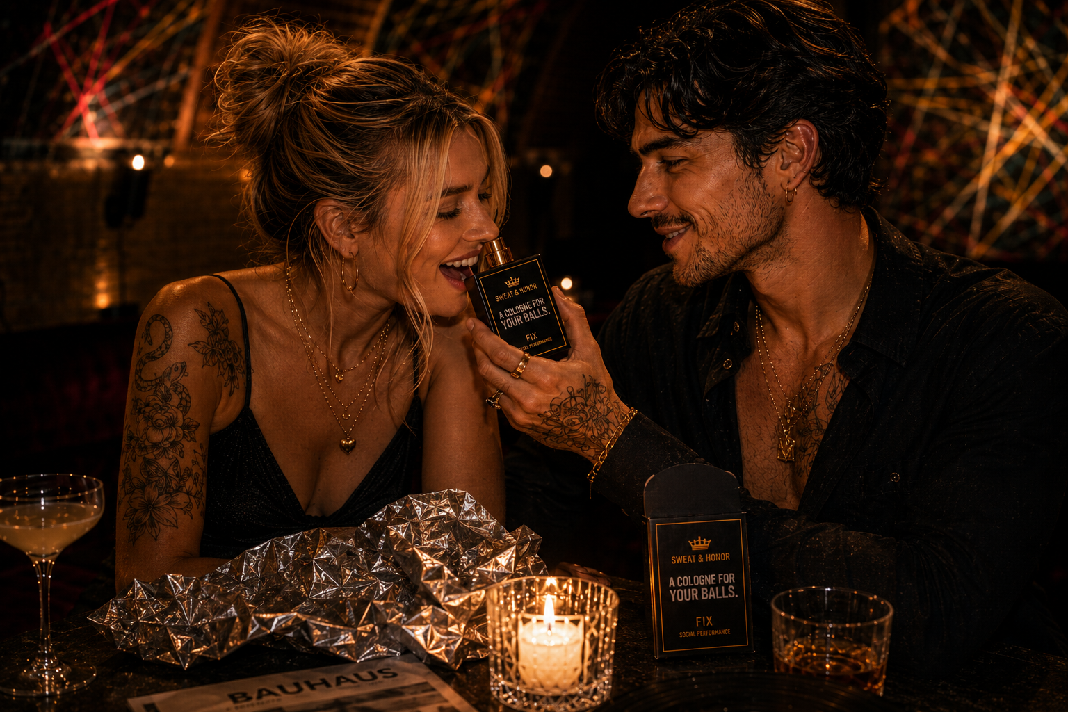 SWEAT & HONOR - ball cologne - premium bottle