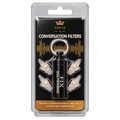 JUST US – Conversation Filters – 2 Plugs + Keychain Case